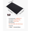 VEVOR Threshold Ramp for Doorways, 31.9 x 15.4 in, Platform Aluminum Wheelchair Ramp, Non-Slip Door Threshold Ramps, 400 lbs Load Capacity, for Home Steps, Curbs, Wheelchairs, Walkers, Scooter, Carts