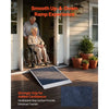 VEVOR Threshold Ramp for Doorways, 36 x 36 in, Platform Aluminum Wheelchair Ramp with Adjustable Height, Non-Slip Door Threshold Ramps, 700 lbs Load Capacity, for Home Steps, Wheelchairs, Walkers