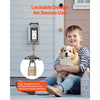 VEVOR Outdoor Outlet Cover, 1-Gang Weatherproof Electrical Outlet Cover with Lockable Design, High-Strength PC Material, 6-in-1 Outside Receptacle Socket, Horizontal/Vertical for Easy Installation