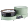 VEVOR Pottery Wheel for Adults, 11" Aluminum Turntable, 450W Electric Table Top Pottery Wheel with Foot Pedal, 30-300 RPM Adjustable Speed, Aluminum Body, for Beginners, DIY Clay Art Craft, Green