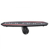VEVOR Balance Board, 3-Level Height Adjustable Wobble Board Trainer for Adults, Premium Wooden Balance Training Equipment, with Roller, Magnetic Stoppers, Storage Rack, for Core Workouts, Surf Trainer