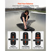VEVOR Balance Board, 2-in-1 Wobble Board Trainer for Adults, Premium Wooden Balance Training Equipment, with Roller, Magnetic Stoppers, Storage Rack, for Core Workouts, Surf Trainer & Physical Therapy