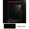 VEVOR PET/Plexiglass Sheets, 5-Pack Plastic Sheet, 24 x 36 Inch 0.04 Inch Thick Transparent Clear Flexible Plastic Panels for Craft, Replacement Picture Frame Glass, DIY Display Project, Easy to Cut