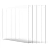 VEVOR PET/Plexiglass Sheets, 5-Pack Plastic Sheet, 24 x 36 Inch 0.04 Inch Thick Transparent Clear Flexible Plastic Panels for Craft, Replacement Picture Frame Glass, DIY Display Project, Easy to Cut