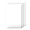 VEVOR PET/Plexiglass Sheets, 5-Pack Plastic Sheet, 24 x 36 Inch 0.04 Inch Thick Transparent Clear Flexible Plastic Panels for Craft, Replacement Picture Frame Glass, DIY Display Project, Easy to Cut