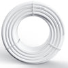VEVOR PEX Pipe 3/4 Inch, 100 Feet Length PEX-B Flexible Pipe Tubing for Potable Water, Pex Water Lines for Hot/Cold Water & Easily Restore, Plumbing Applications with Free Cutter & Clamps ,White