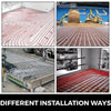 VEVOR Oxygen Barrier PEX Tubing - 1/2 Inch X 500 Feet Tube Coil - EVOH PEX-B Pipe for Residential Commercial Radiant Floor Heating Pex Pipe (1/2" O2-Barrier, 500Ft/Red)