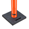 VEVOR Traffic Cones Delineator Posts, 42 Inch 3-Pack Orange Safety Post Cones with 11.8" x 11.8" Weighted Base & Reflective Strips for Parking Lots, Traffic Control, Road Safety, Construction Zones