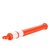 VEVOR Traffic Cones Delineator Posts, 42 Inch 9-Pack Orange Safety Post Cones with 11.8" x 11.8" Weighted Base & Reflective Strips for Parking Lots, Traffic Control, Road Safety, Construction Zones