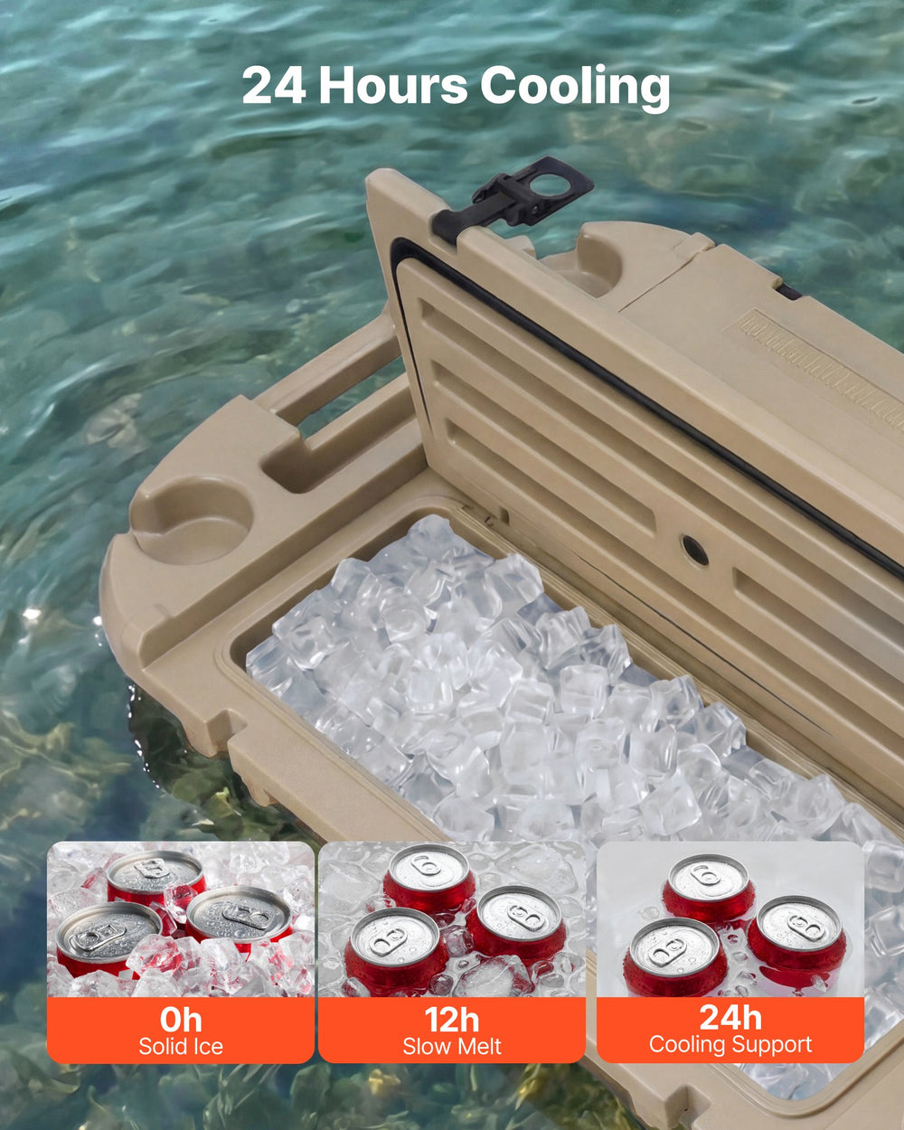 VEVOR Floating Cooler 40 QT (Apricot) - image 2