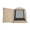 VEVOR Screen House Tent, 6 x 6 ft, 4-6 Person Pop Up SUV Tailgate Tent, Portable Screened in Canopy with Carry Bag, Netting Sides, for Car Camping, Garden, Patio, Backyard, Outdoor Activities, Beige