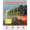 VEVOR Winch Straps, 4" x 30', 6000 lbs Load Capacity, 18000 lbs Break Strength, Truck Straps with Flat Hook, Flatbed Tie Downs Cargo Control for Trailers, Farms, Rescues, Tree Saver, Yellow (4 Pack)