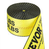 VEVOR Winch Straps, 4" x 30', 6000 lbs Load Capacity, 18000 lbs Break Strength, Truck Straps with Flat Hook, Flatbed Tie Downs Cargo Control for Trailers, Farms, Rescues, Tree Saver, Yellow (4 Pack)