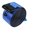 VEVOR Winch Straps, 4" x 30', 6000 lbs Load Capacity, 18000 lbs Breaking Strength, Truck Straps with Flat Hook, Flatbed Tie Downs Cargo Control for Trailers, Farms, Rescues, Tree Saver, Blue (10 Pack)