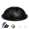 VEVOR Half Exercise Ball Trainer, 23 inch Balance Ball Trainer, 660 lbs Capacity Stability Ball, Yoga Ball with Resistance Bands and Pump, Strength Fitness Ball for Home Gym, Full Body Workouts, Black
