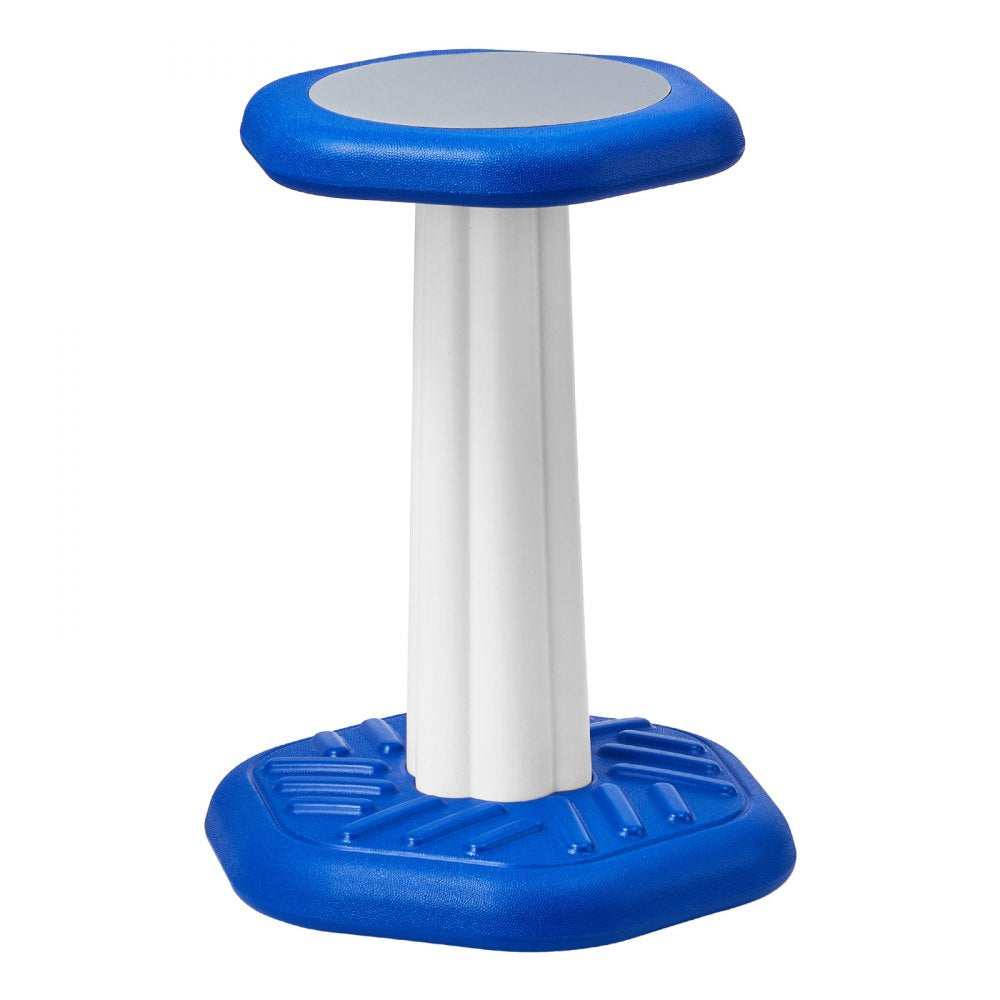 VEVOR Kids Wobble Chair, Active Chair with Sponge Cushion, Wobble Stool Improves Focus, Posture and Calm Children, Ideal for Schools and Home, Age 7-14, Blue