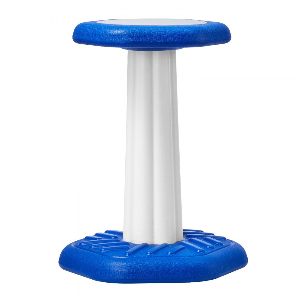 VEVOR Kids Wobble Chair, Active Chair with Sponge Cushion, Wobble Stool Improves Focus, Posture and Calm Children, Ideal for Schools and Home, Age 7-14, Blue
