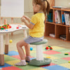 VEVOR Kids Wobble Chair Active Chair  with Sponge Cushion, Wobble Stool Improves Focus, Posture and Calm Children, Ideal for Schools and Preschools, Age 3-7, Green