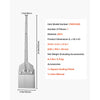VEVOR SDS Max Floor Scraper, 24.8" x 5.9" Chisel Bit with SDS Max Shank, Compatible with Rotary Hammers, Heat Treated 40Cr Alloy Steel, Sharp Edge for Removing Laminate Flooring, Tiles, and Mortar