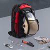 VEVOR Welding Backpack, 25.2L Welder Backpack for Tools and Helmet, 1680D High-Density Polyester Extreme Gear Pack with Helmet Bag, Multi-Purpose Gear Storage Bag for Welding, Outdoor Camping, Hiking