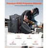 VEVOR Welding Backpack, 33L Welder Backpack with Insulated Bag & Helmet Bag, 600D Polyester Extreme Gear Pack for Tools and Helmet, Multi-Purpose Gear Storage Bag for Welding, Outdoor Camping, Hiking