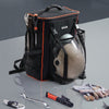 VEVOR Welding Backpack, 33L Welder Backpack with Insulated Bag & Helmet Bag, 600D Polyester Extreme Gear Pack for Tools and Helmet, Multi-Purpose Gear Storage Bag for Welding, Outdoor Camping, Hiking