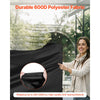 VEVOR Grill Cover, 66 inch BBQ Covers for Outdoor Grills, Waterproof, Fade Resistant, Weather Resistant Heavy Duty 600D Polyester, Easy On/Off, with Secure Buckles, Black