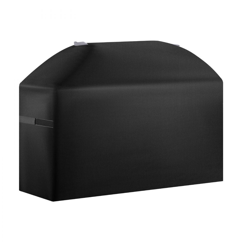 VEVOR Grill Cover, 63 inch BBQ Covers for Outdoor Grills, Waterproof, Fade Resistant, Weather Resistant Heavy Duty 600D Polyester, Easy On/Off, with Hook-and-Loop Straps, Black