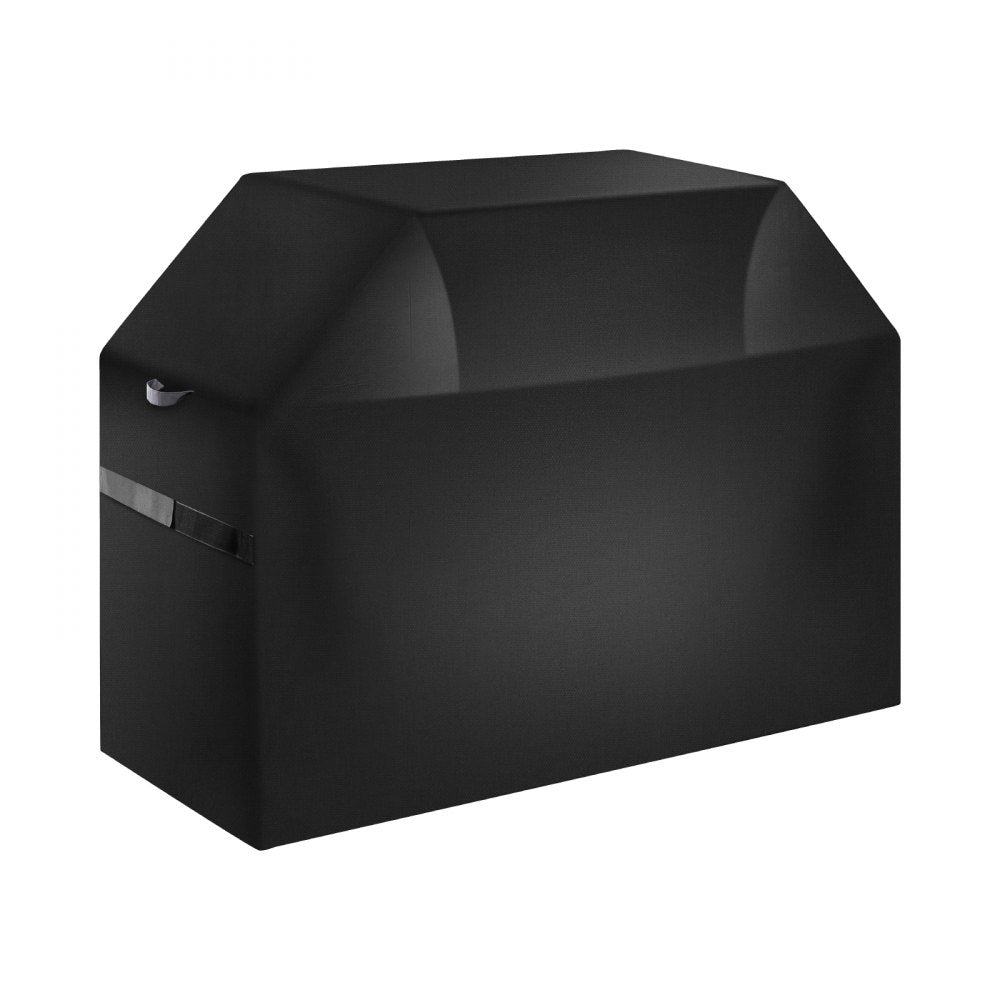 VEVOR Grill Cover, 48 inch BBQ Covers for Outdoor Grills, Waterproof, Fade Resistant, Weather Resistant Heavy Duty 600D Polyester, Easy On/Off, with Hook-and-Loop Straps, Black