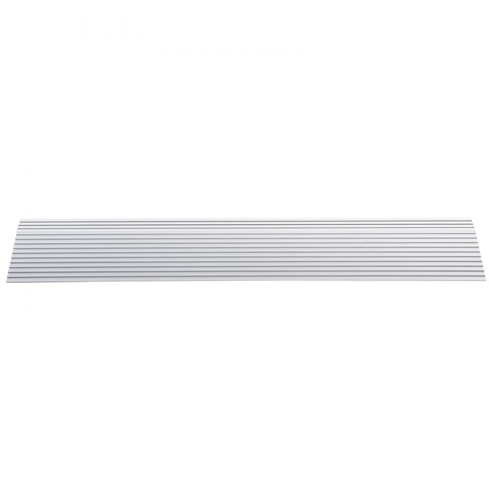 VEVOR Door Threshold Ramp, 1" Rise, 800 lbs Load Capacity, Door Ramp for Wheelchairs, Aluminum Threshold Ramp for Doorways, Adjustable Modular Threshold Ramp for Wheelchairs, Scooters, Power Chairs