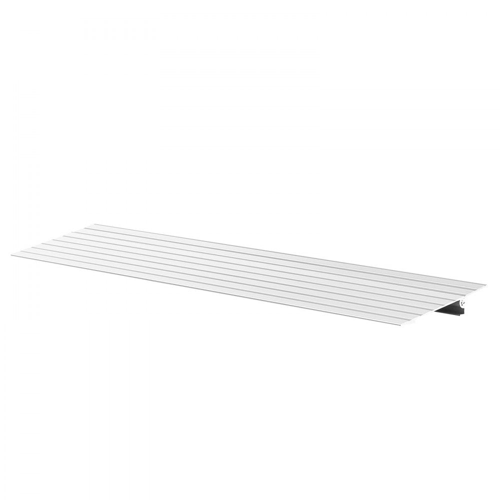 VEVOR Door Threshold Ramp, 1 inch Rise, Aluminum Alloy Threshold Ramp Rated 800 lbs Load Capacity, Handicap Ramps for Home Steps for Wheelchair, Scooters, Power Chairs, Walkers, Bicycle, Tricycle
