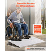 VEVOR Door Threshold Ramp, 3 inch Rise, Aluminum Alloy Threshold Ramp Rated 800 lbs Load Capacity, Handicap Ramps for Home Steps for Wheelchair, Scooters, Power Chairs, Walkers, Bicycle, Tricycle
