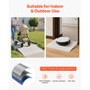 VEVOR Door Threshold Ramp, 5 inch Rise, Aluminum Alloy Threshold Ramp Rated 800 lbs Load Capacity, Handicap Ramps for Home Steps for Wheelchair, Scooters, Power Chairs, Walkers, Bicycle, Tricycle