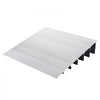 VEVOR Door Threshold Ramp, 6" Rise, 800 lbs Load Capacity, Door Ramp for Wheelchairs, Aluminum Threshold Ramp for Doorways, Adjustable Modular Threshold Ramp for Wheelchairs, Scooters, Power Chairs