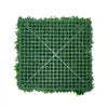 VEVOR Artificial Grass Wall Panels, 12 PCS 20 x 20 inch, 3D Combination Greenery Boxwood  Panel for Indoor Outdoor Green Decor & Ivy Fence Covering, Privacy Backdrop Wall Hedge Screen for Garden