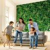 VEVOR Artificial Grass Wall Panels, 8 PCS 20 x 20 inch, 3D Combination Greenery Boxwood  Panel for Indoor Outdoor Green Decor & Ivy Fence Covering, Privacy Backdrop Wall Hedge Screen for Garden