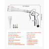 VEVOR Car Cleaning Gun, 6-9.2 Bar High-Pressure Air Blow Gun with 2 Set Nozzles, 360° Rotating Nozzle for Thorough Cleaning, Quickly Blasts Dirt and Dust from Surface, Work with 1/4 NPT Air Compressor