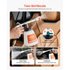 VEVOR Car Cleaning Gun, 6-9.2 Bar High-Pressure Air Blow Gun with 2 Set Nozzles & 1L Liquid Bottle, Vortex Cleaning Gun, Quickly Blasts Dirt and Dust from Surface, Work with 1/4 NPT Air Compressor