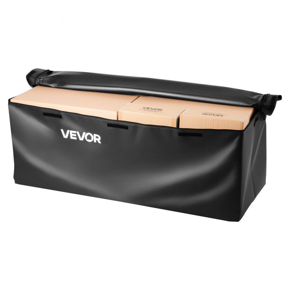 VEVOR Hitch Cargo Carrier Bag, Waterproof 840D PVC, 46.65 x 20.08 x 19.69 in (12 Cubic Feet), Heavy Duty Cargo Bag for Truck Bed Storage with Reinforced Straps, Suitable for Car SUV Vans Hitch Basket
