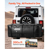 VEVOR Hitch Cargo Carrier Bag, Waterproof 840D PVC, 59.84 x 23.9 x 24.02 in (20 Cubic Feet), Heavy Duty Cargo Bag for Truck Bed Storage with 8 Reinforced Straps, Suitable for Car Vans Hitch Basket