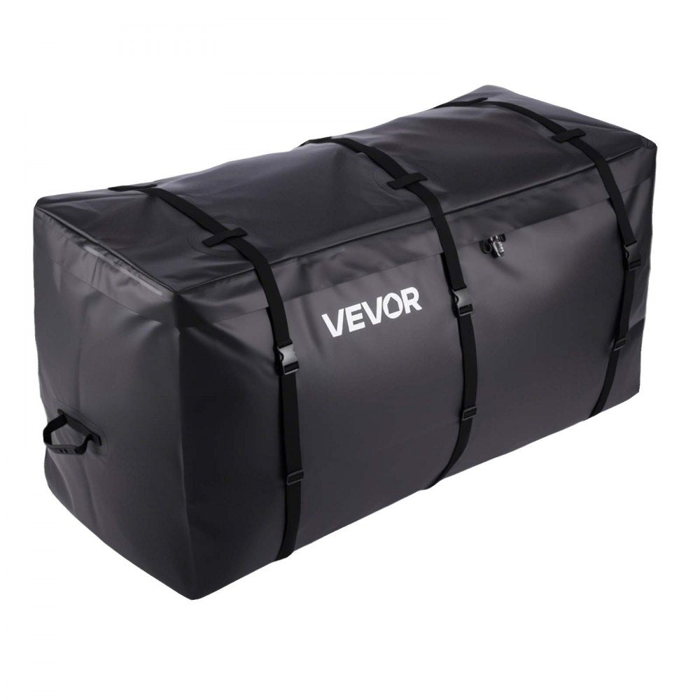 VEVOR Hitch Cargo Carrier Bag, Waterproof 840D PVC, 60.24 x 24.02 x 35.94 in (30 Cubic Feet), Heavy Duty Cargo Bag for Truck Bed Storage with Reinforced Straps, Suitable for Car SUV Vans Hitch Basket