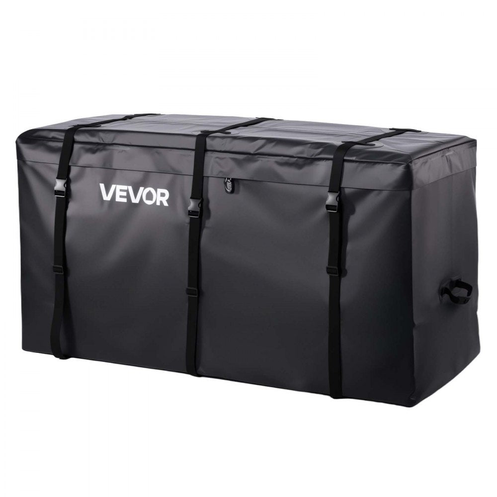 VEVOR Hitch Cargo Carrier Bag, Waterproof 840D PVC, 60.24 x 24.02 x 35.94 in (30 Cubic Feet), Heavy Duty Cargo Bag for Truck Bed Storage with Reinforced Straps, Suitable for Car SUV Vans Hitch Basket