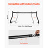 VEVOR Truck Ladder Rack, 49-73 in Width, Extendable Universal Cargo Rack, Heavy Duty Steel with 800 lbs Static Load Capacity, Ideal for Canoes, Surfboards, Ladders, Lumber, Tents, and Large Cargo