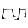 VEVOR Truck Ladder Rack, 49-73 in Width, Extendable Universal Cargo Rack, Heavy Duty Steel with 800 lbs Static Load Capacity, Ideal for Canoes, Surfboards, Ladders, Lumber, Tents, and Large Cargo