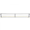 VEVOR Portable Pickleball Net System, 22FT Regulation Size Net, Weather Resistant Steady Metal Frame & Strong PE Net, Outdoor Game Sports Net with Carrying Bag, Easy Setup, Play in Backyard Driveway