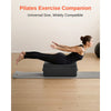VEVOR Pilates Box for Reformer, 25x17x9 In Pilates Reformers Sitting Box for Exercises, Premium PU and Wood Pilates Equipment Accessory, Improve Strength, Balance, Range of Motion Home Gym, Black