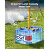 VEVOR Foam Machine, Adjustable Angle Control Foam Cannon Party Machine, Bubble Cannon with 37QT Water Tank, Stable Vertical Design, Dense Foams Maker for Gatherings, Celebrations & Party
