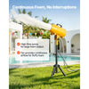 VEVOR Foam Machine, Adjustable Angle Control Foam Cannon Party Machine, Bubble Cannon with Fan & Triangular Structure, Dense Foams Maker for Backyard, Celebrations & Party, Continuous Foams Output