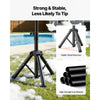 VEVOR Foam Machine, Adjustable Angle Control Foam Cannon Party Machine, Bubble Cannon with Fan & Triangular Structure, Dense Foams Maker for Backyard, Celebrations & Party, Continuous Foams Output