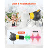 VEVOR Foam Machine, 115 W Party Foam Cannon, Portable Foam Maker with a Tripod Stand, Powerful Foam Party Machine, for Backyard, Pool, Outdoor Events, Birthdays, Celebrations and Party, Grey & Yellow